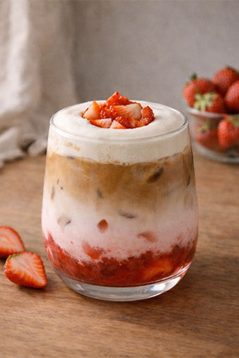 Real Strawberry Latte